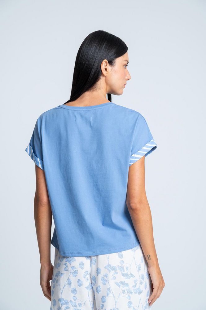 Camiseta Pijama Sisa Regular fit BRONZINI