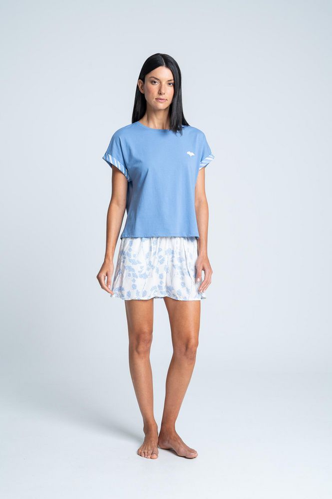 Camiseta Pijama Sisa Regular fit BRONZINI