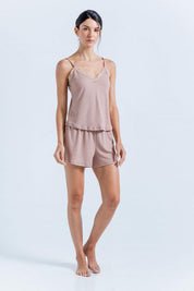 Camiseta Pijama Tiras Ajustada BRONZINI