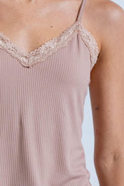 Camiseta Pijama Tiras Ajustada BRONZINI