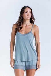 Camiseta Pijama Tiras Amplia BRONZINI