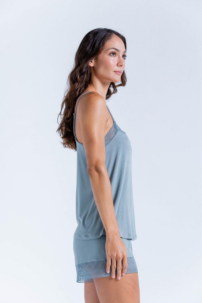 Camiseta Pijama Tiras Amplia BRONZINI