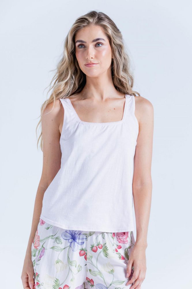Camiseta Pijama Tiras Amplia BRONZINI