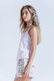 Camiseta Pijama Tiras Amplia BRONZINI