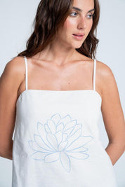Camiseta Pijama Tiras Amplia BRONZINI