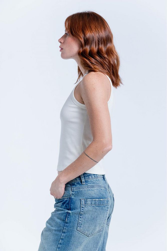 Camiseta RIB Ajustada People Stitch
