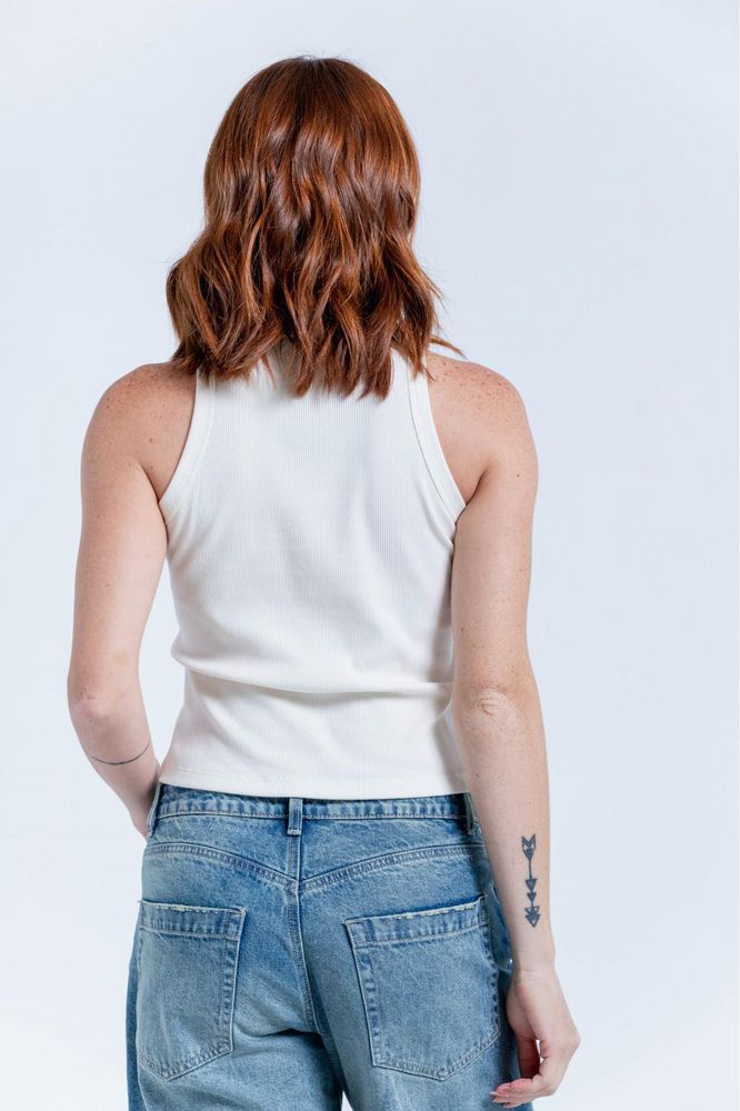 Camiseta RIB Ajustada People Stitch
