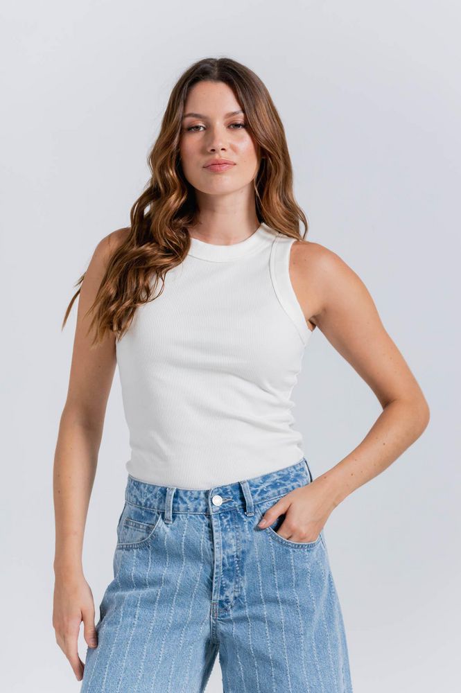 Camiseta Sin Mangas Ajustada ARKITECT