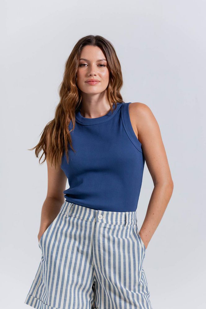 Camiseta Sin Mangas Ajustada ARKITECT