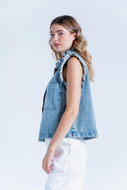 Chaleco Denim Amplia PEOPLE