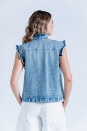 Chaleco Denim Amplia PEOPLE