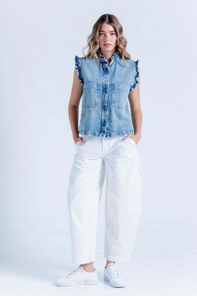 Chaleco Denim Amplia PEOPLE