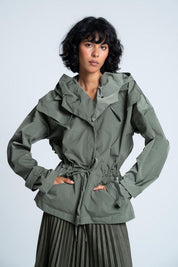 Chaqueta Con capucha  Amplia ARKITECT X JORGE DUQUE