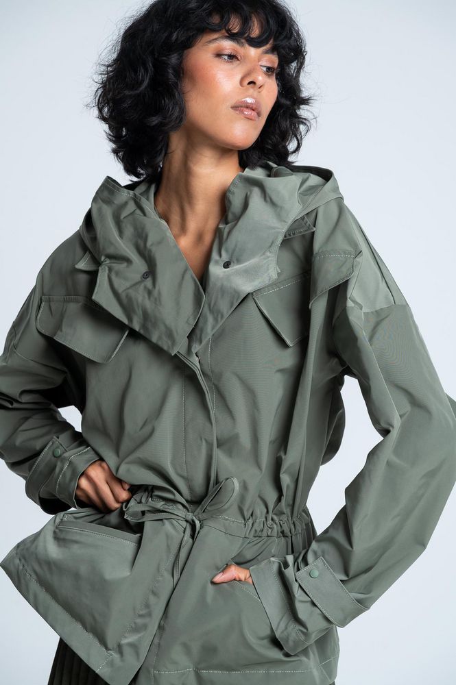 Chaqueta Con capucha  Amplia ARKITECT X JORGE DUQUE