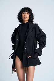 Chaqueta Con capucha  Amplia ARKITECT X JORGE DUQUE