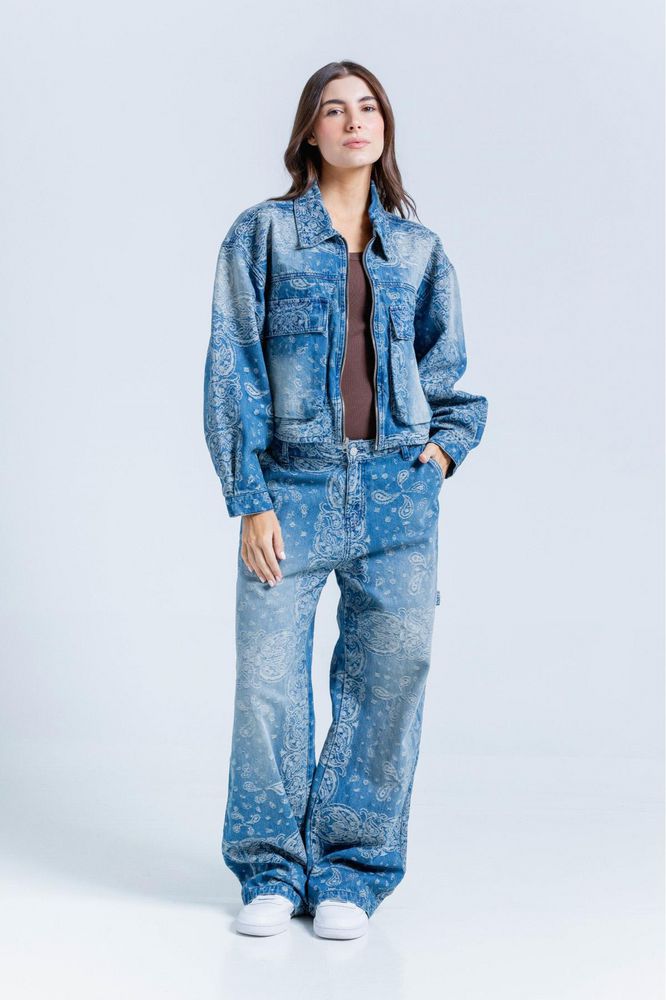 Chaqueta Denim Amplia PEOPLE