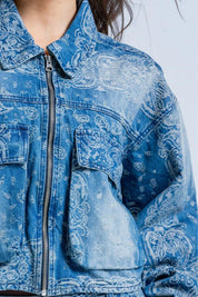 Chaqueta Denim Amplia PEOPLE