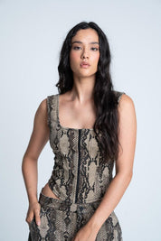 Corset Sin mangas Ajustada ARKITECT X JORGE DUQUE