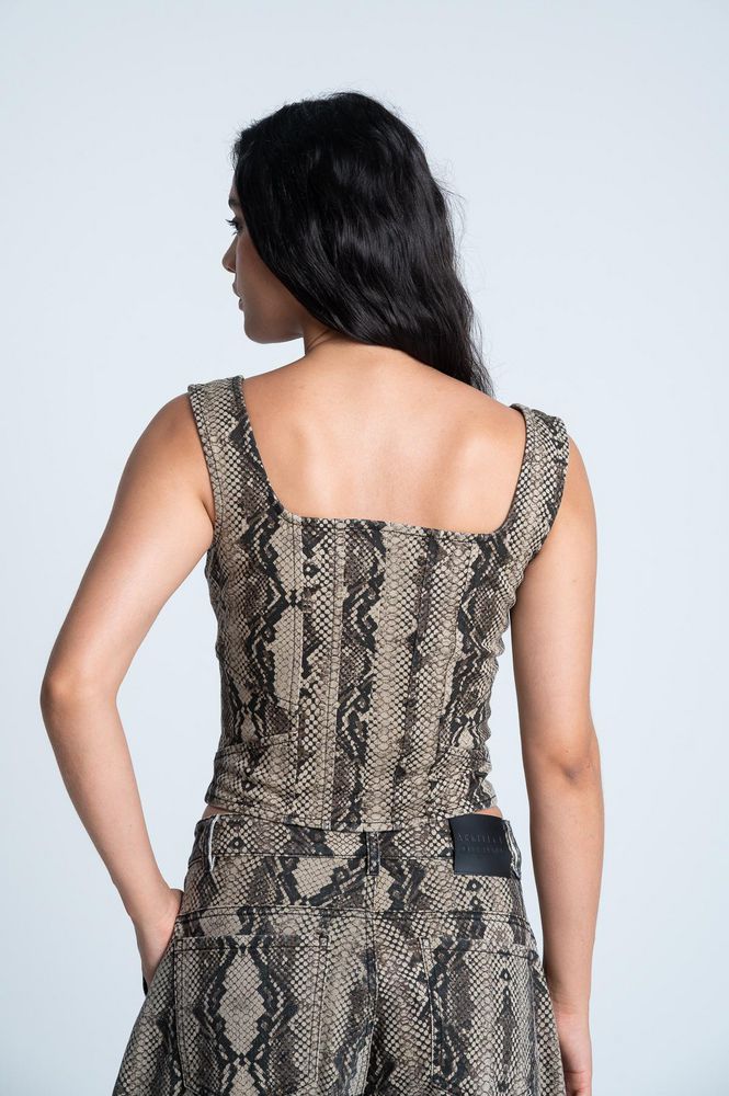 Corset Sin mangas Ajustada ARKITECT X JORGE DUQUE