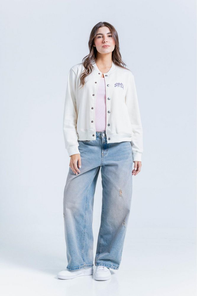 Hoodie Abierto Burda Amplia People Stitch