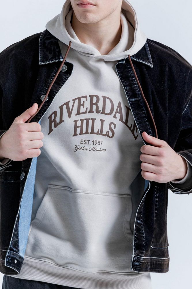 Hoodie Estampado Amplia PEOPLE
