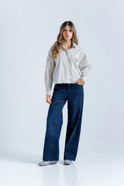 Jean Con brillos Straight (Recto) ARKITECT