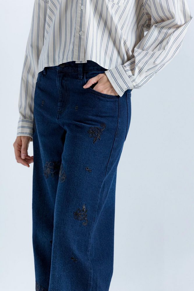 Jean Con brillos Straight (Recto) ARKITECT