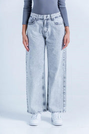 Jean Con Brillos Wide leg PEOPLE
