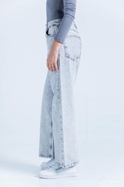 Jean Con Brillos Wide leg PEOPLE