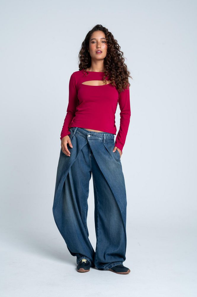 Jean Diario Wide leg PEOPLE