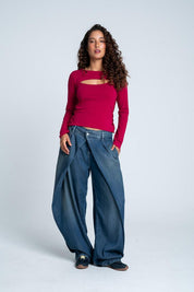 Jean Diario Wide leg PEOPLE