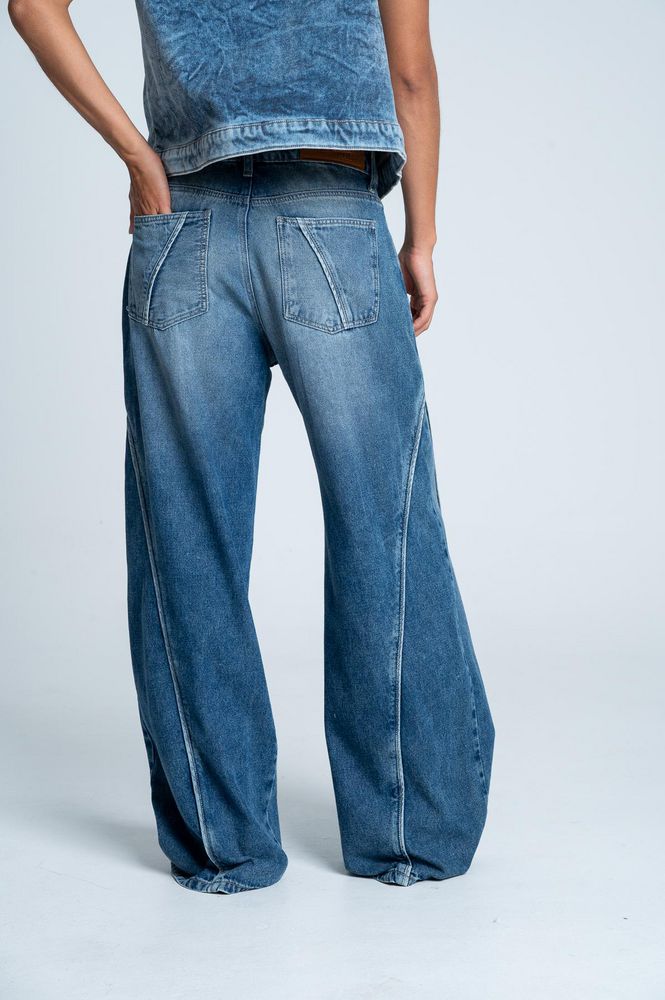 Jean Diario Wide leg PEOPLE