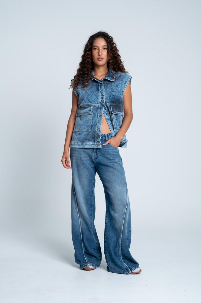 Jean Diario Wide leg PEOPLE