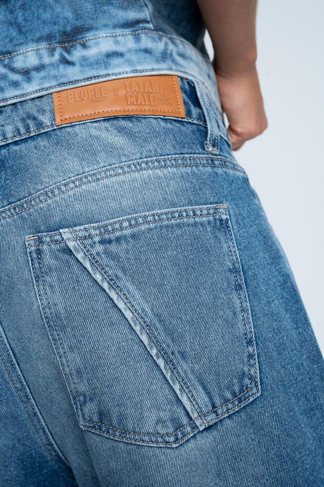 Jean Diario Wide leg PEOPLE