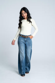 Jean Largo Wide leg PEOPLE