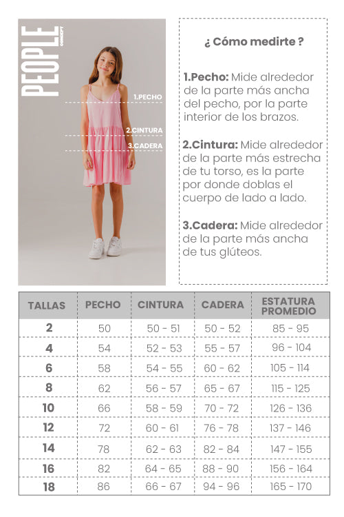 Tabla de tallas