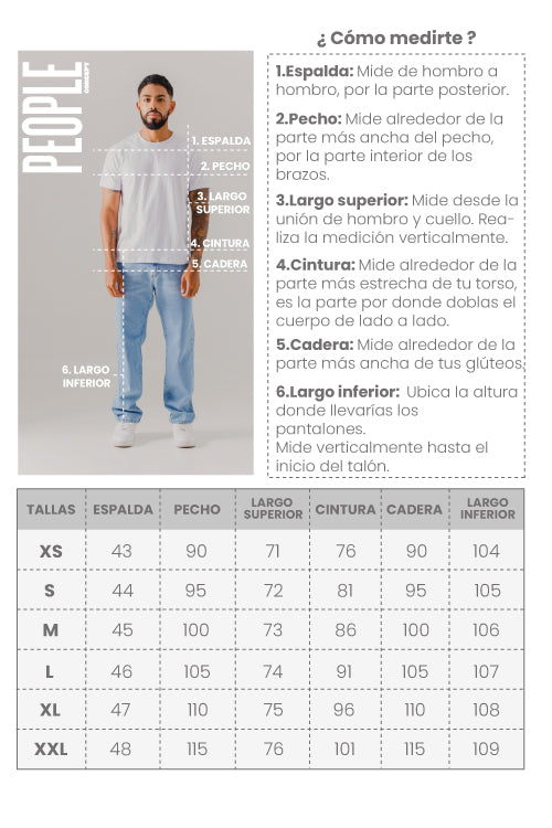 Tabla de tallas