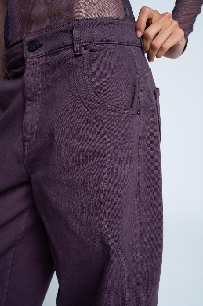 Pantalon Pretina plana Barrel ARKITECT X JORGE DUQUE