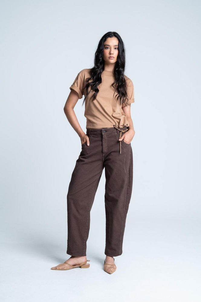 Pantalon Pretina plana Barrel ARKITECT X JORGE DUQUE
