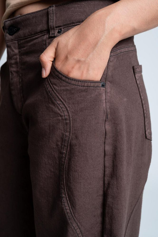 Pantalon Pretina plana Barrel ARKITECT X JORGE DUQUE