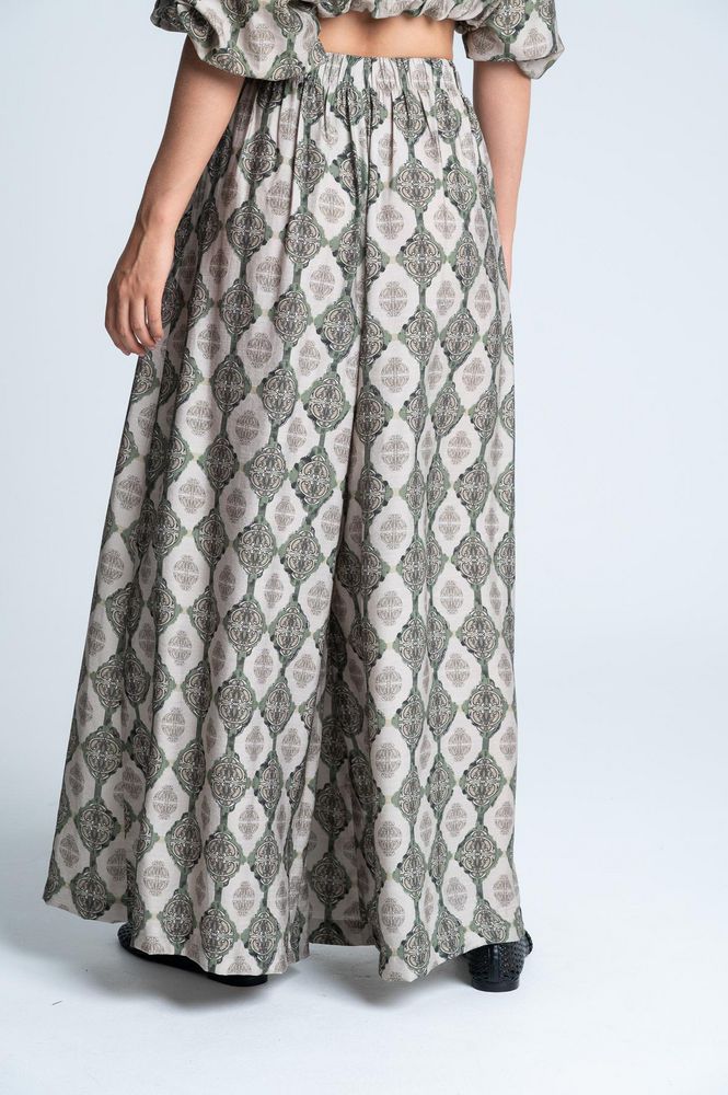 Pantalón Pretina Plana Amplia ARKITECT X JORGE DUQUE