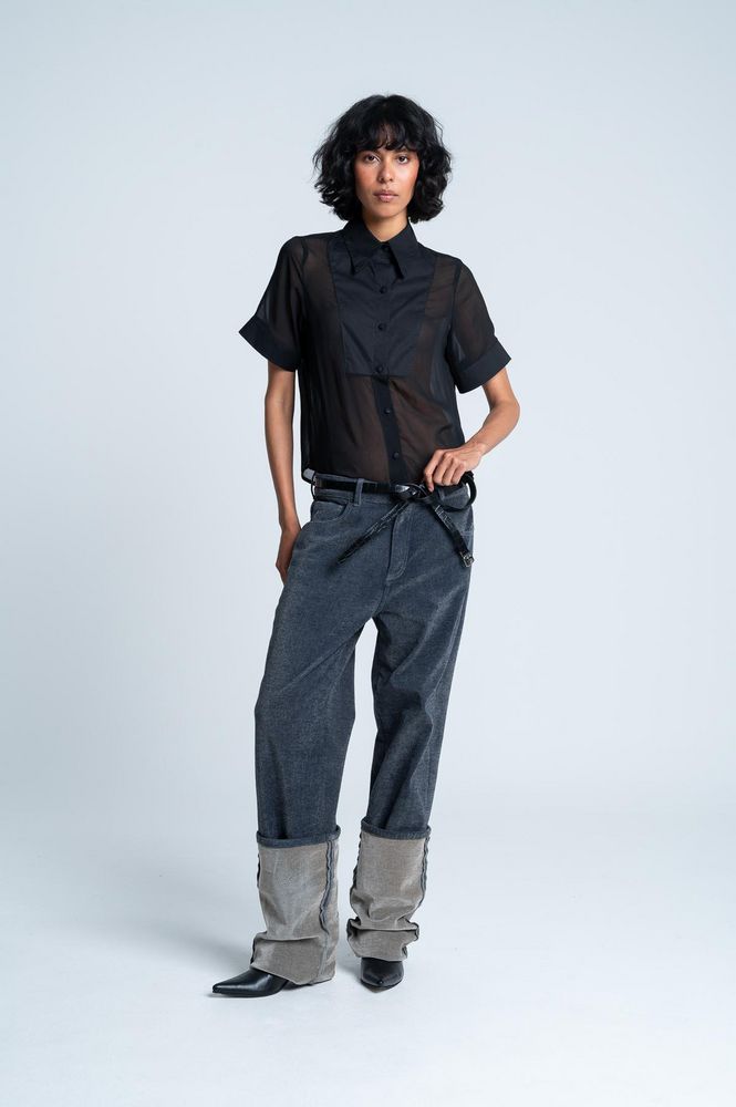Pantalón Pretina Plana Amplia ARKITECT X JORGE DUQUE