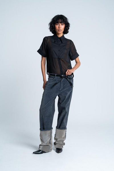 Pantalón Pretina Plana Amplia ARKITECT X JORGE DUQUE