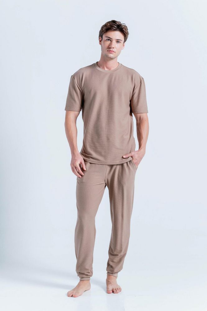 Pijama Largo Jogger BRONZINI