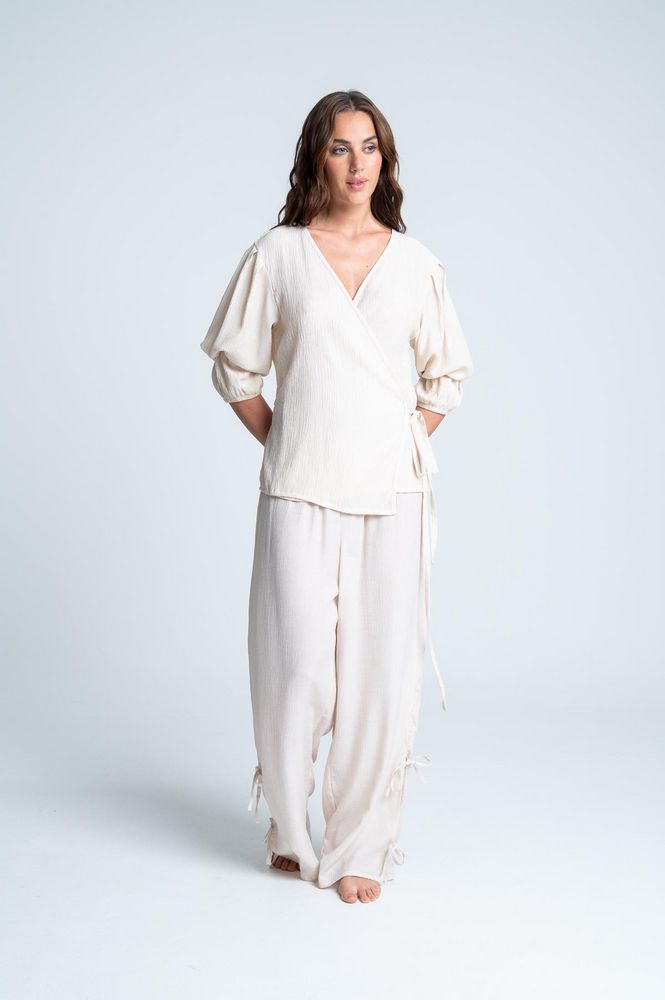 Pantalón Pijama Amplia BRONZINI X ISABEL HENAO