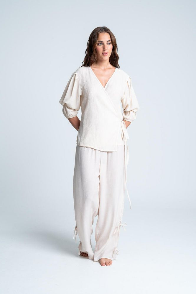 Pantalón Pijama Amplia BRONZINI X ISABEL HENAO