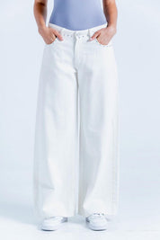 Pantalon Taches Wide leg PEOPLE