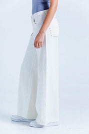 Pantalon Taches Wide leg PEOPLE