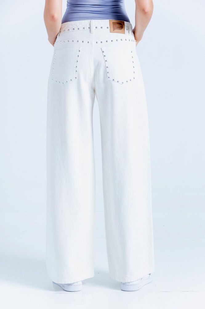 Pantalon Taches Wide leg PEOPLE