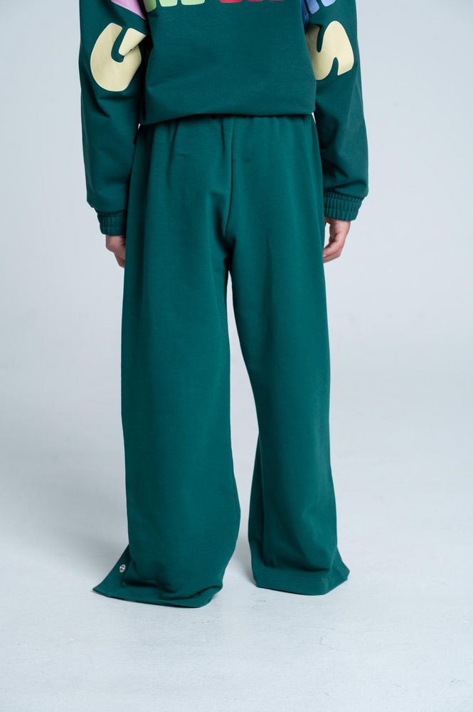 Pantalon Tejido Pesado Wide leg PEOPLE